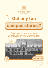 Student Campus Stories Poster Image Preview