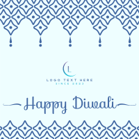 Boho Diwali Greeting Instagram post Image Preview