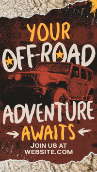 Grunge Off-Road Adventure Instagram Reel Design