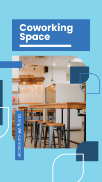 Coworking Curve and Point Instagram story Image Preview