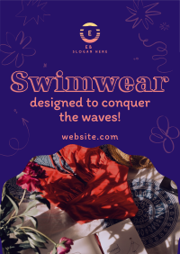 Swimwear For Surfing Flyer Image Preview