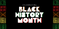Black History Celebration Twitter post Image Preview