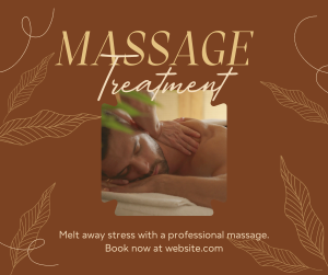 Body Massage Service Facebook post Image Preview