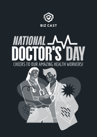Doctor's Day Celebration Poster Image Preview
