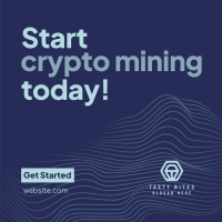 Crypto Mining Instagram post Image Preview