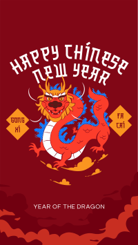 Chinese Dragon Year TikTok Video Image Preview