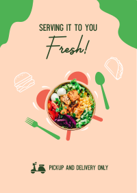 Fresh Vegan Bowl Poster Image Preview