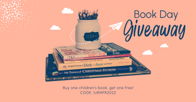 Book Giveaway Facebook ad Image Preview