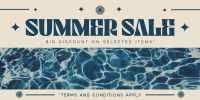 Retro Summer Sale Twitter post Image Preview