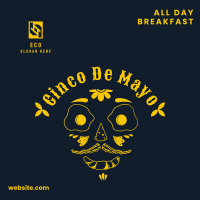 Cinco De Mayo Breakfast Instagram post Image Preview