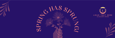 Spring has Sprung Twitter header (cover) Image Preview