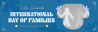 Modern International Day of Families Twitter Header Design