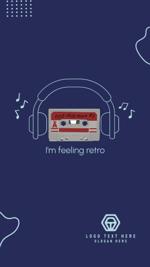 Feeling Retro Facebook story Image Preview