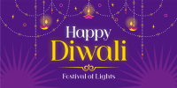 Celebration of Diwali Twitter post Image Preview