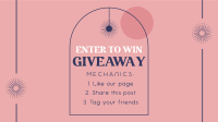 Giveaway Entry Facebook event cover Image Preview