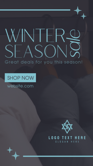 Winter Season Sale Facebook story Image Preview