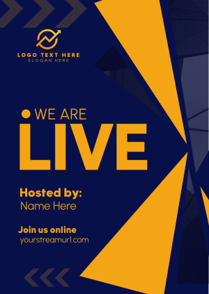 Ongoing Live Stream Poster Image Preview