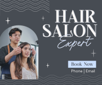 Hair Salon Expert Facebook Post Design