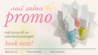 Salon You Later Promo Facebook Event Cover Design