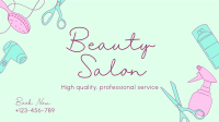 Beauty Salon Services Facebook event cover Image Preview