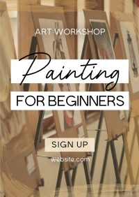 Painting for Beginners Flyer Image Preview