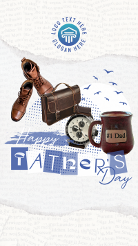 Father's Day Collage Facebook story Image Preview
