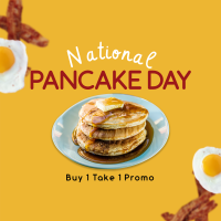 Breakfast Pancake Instagram post Image Preview