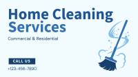 Home Cleaning Services Facebook event cover Image Preview