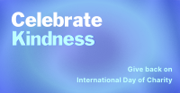 International Day of Charity Facebook Ad Design