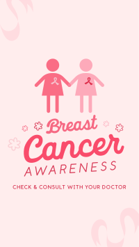 Breast Cancer Awareness Facebook Story Design