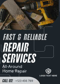 Handyman Repair Service Flyer Image Preview