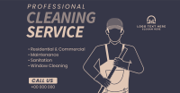 Janitorial Cleaning Facebook ad Image Preview