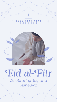 Blessed Eid Mubarak Instagram Reel Design