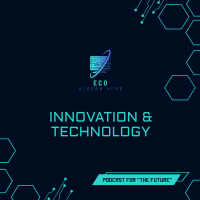 Innovation And Tech Instagram Post Design