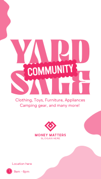 Yard Community Sale Facebook story Image Preview