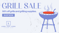 Fiery Hot Grill Facebook Event Cover Design