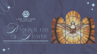 Elegant Day of Prayer Facebook event cover Image Preview
