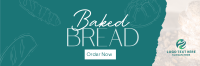 Baked Bread Bakery Twitter Header Image Preview