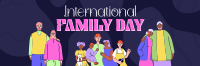 International Day of Families Twitter Header Design