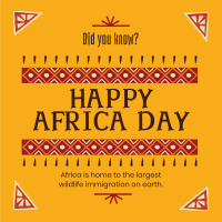 Decorative Africa Day Instagram post Image Preview