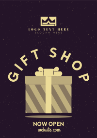 Retro Gift Shop Poster Image Preview