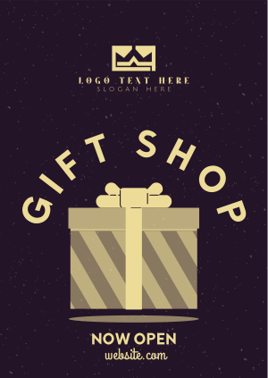 Retro Gift Shop Poster Image Preview