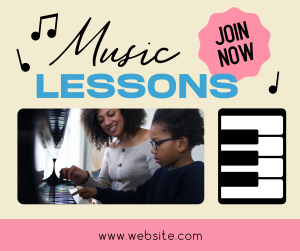 Music Lessons Facebook post Image Preview