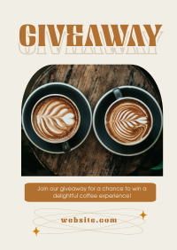 Nice Cafe Giveaway  Flyer Design