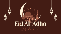 Blessed Eid Al Adha Animation Design