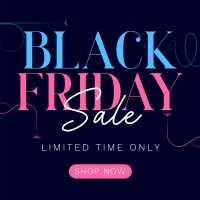 Classic Black Friday Sale Instagram Post Design