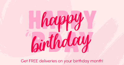 Birthday Deals Facebook ad Image Preview
