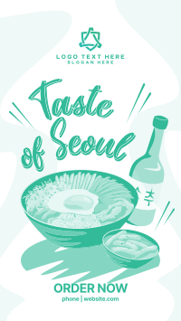 Taste of Seoul Food Instagram Reel Image Preview