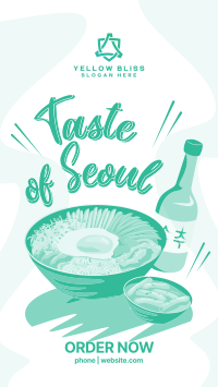 Taste of Seoul Food Instagram reel Image Preview