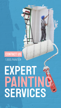 Painting Service Brush YouTube Short Design